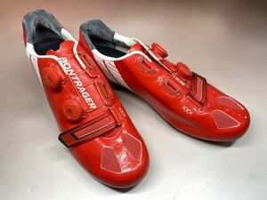 Bontrager XXX EU45 29cm ビンディングシューズ カーボンソール 赤 ロード シューズ ボントレガー TREK トレック 0216Y2401/80