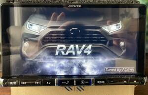 【2022年版】アルパイン X9Z 50系 RAV4 新品GPS内蔵フィルムアンテナ ステリモ 純正バックカメラ変換 CAN通信ケーブル ラジオ変換 取説