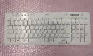 NEC 純正 ワイヤレスキーボード KG-1129　白