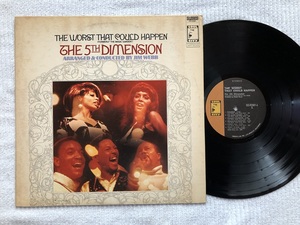 【送料無料・US盤LP】THE 5TH DIMENSION★「THE WORST THAT COULD HAPPEN」