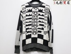 HERMES エルメス 22AW 2H2835D5 Le Tresorde Medor Rayure Twilen sweater ツイルレーヌニット サイズ34 美品 ニット トップス