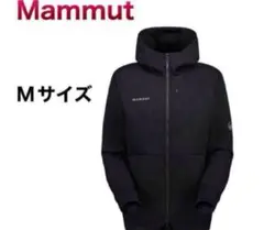 1003.Mammut フード付きトレーナー メンズ　Mサイズ　黒