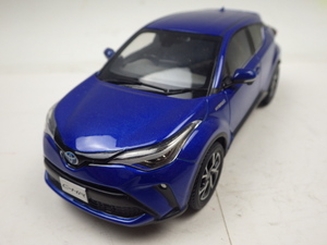 207【S.R】非売・展示品 1/30 TOYOTA C-HR カラーサンプル ネビュラブルーメタリック 箱無 香川発