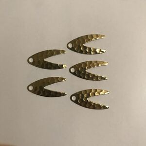 5枚入 #1 ダコタブレード ブラスハンマード ジグ ジギング 自作 フック 鯛ラバ インチク SLG ヒラマサ ブリ 根魚 コロラド