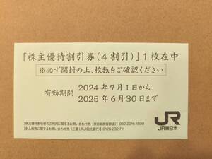 JR東日本　株主優待割引券