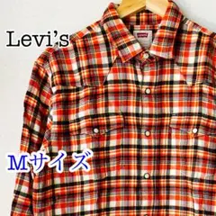 Levi’s　リーバイス　メンズ　シャツ　チェックシャツ　ネルシャツ　Lサイズ