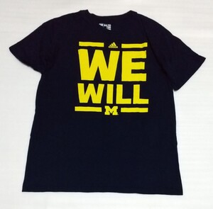 ☆adidas.comサイズL半袖TシャツTHE GO-TO TEEスポーツCOTTONウェアWE WILL Mラバー プリント紺色ネイビー ファッション ティー アディダス