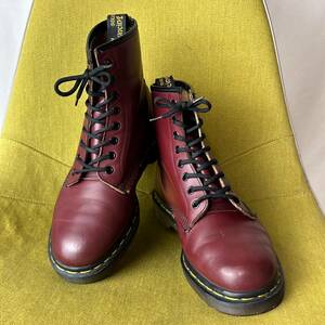 英国製 Dr.MARTENS ドクターマーチン 8ホールレースアップブーツ UK7 レザーシューズ 25.5 26.0相当 レザーシューズ