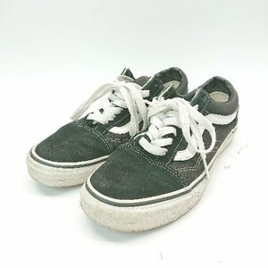 ◇ VANS ヴァンズ ローカット ストリート オシャレ スニーカー サイズ23.5 ブラック ホワイト レディース E