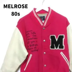 80s MELROSE 本革スタジャン インディアンヘッド ヴィンテージ