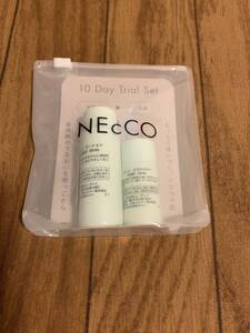 necco ネッコ　トライアルセット　ローション　乳液　１０日分　新品　最終