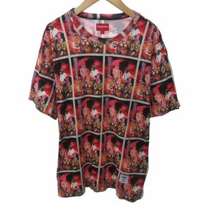 シュプリーム SUPREME 19SS Sekintani La Norihiro コラボ Tシャツ カットソー 全面プリント セキンタニ アバンギャルド S