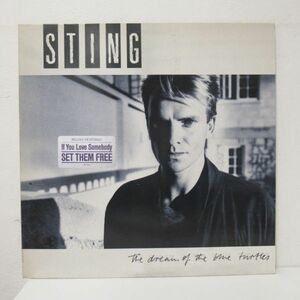 ROCK LP/EU ORIG./Hypeステッカー・ライナー・インナースリーブ付き美盤/Sting - The Dream Of The Blue Turtles/Ｂ-12149