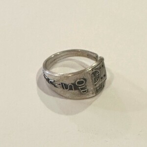 シルバー　リング　指輪　スプーン　ハンドメイド　銀　/N8053