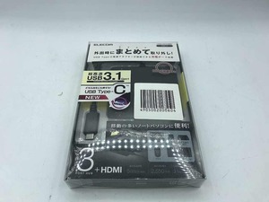 【未使用】 エレコム ELECOM USBハブ U3HC-DCO3BBK