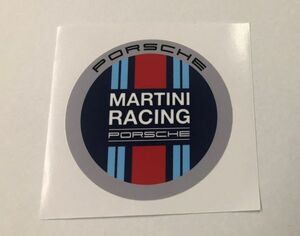 ポルシェ Martini Racing ステッカー ラウンド マルティーニ レーシング Porsche 911 996 997 991 992 718 356 930 964 993 (-pout78l