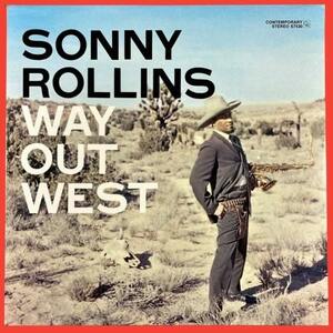 未開封　OJC盤　ジャズ定番の音　ソニー・ロリンズ　Sonny Rollins Way Out West　希少品　送料500円　1LP レコード　アナログ