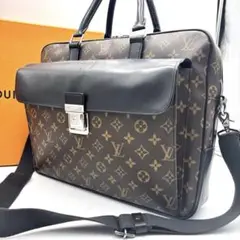 LOUIS VUITTON マカサー　ソフトブリーフケース　ビジネスバッグ