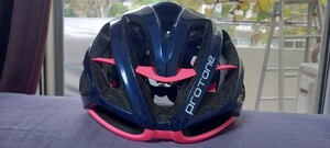 KASK PROTONE M(52-58cm) NAVY PINK カスク ヘルメット ロードバイク エアロ