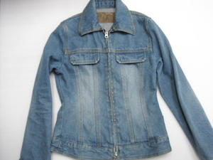 MISCH MASCH JEANS ミッシュマッシュ デニムジャケット Gジャン M レディース 定形外郵便全国一律920円 H8-MA