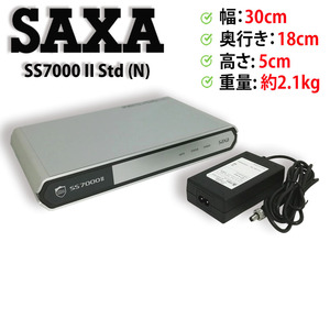 【ライセンス期限2030年10月1日まで有効】Saxa/サクサ SS7000 II Std (N) UTM 初期化済み ACアダプタ付き【H24121015】