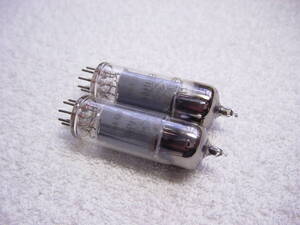 ◆NEC◆6AR5PP PAIR TUBES Hi-Fi GREEN SERIES