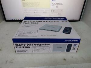 即決！アルパイン地上デジタルTVチューナーTUE-T500★