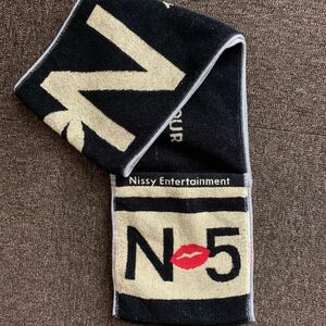 Nissy マフラータオルAAA西島隆弘 entertainment N5 ライブグッズ