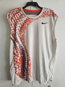 【貴重品】NIKE ナイキ テニスウエア Mサイズ ナダルモデル Rafael Nadal フェデラー Roger Federer 全豪オープン