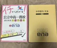 公立中高一貫校適性検査対策問題集・ena国語中学語句文法