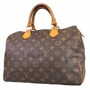 【1円～】 ルイヴィトン Louis Vuitton バッグ ハンドバッグ ボストンバッグ スピーディ30 M41526 SP0938 モノグラム レザー ブラウン 中古