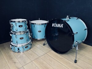 美品 TAMA IMPERIALSTAR ドラムセット インペリアルスター タム スネアドラム フロアタム バスドラム 打楽器/510908