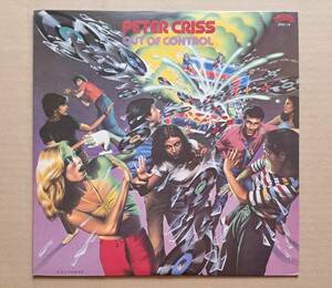 良盤・国内盤LP◎ピーター・クリス『アウト・オブ・コントロール』25S-14 ポリスター 1980年 Peter Criss / Out Of Control KISS キッス