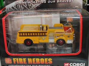 【即決価格】超希少モデル CORGI FIRE HEROES ■コーギー ファイアーヒーローズ 消防車 自動車 海外 ミニカー