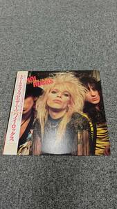 LP 帯付 / HANOI ROCKS ハノイ・ロックス / TWO STEPS FROM THE MOVE / Mercury 25PP-137 1984年/L0916006