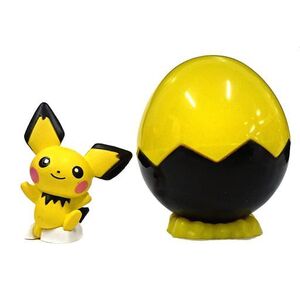 中古トレーディングフィギュア ピチュー 「ポケットモンスター ポケモンとタマゴのポット2」