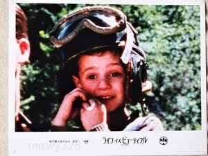 ★ライフ・イズ・ビューティフル★ Life Is Beautiful 映画宣伝用 スチール写真 非売品 レア 希少 映画館当時もの