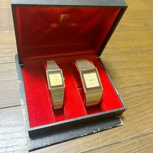 RHYTHM Japan クオーツ 腕時計 メンズ腕時計 レディース腕時計 レトロ雑貨 昭和レトロ　新品未使用　長期保管品