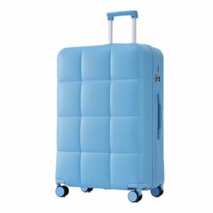 スーツケース キャリーバッグ キャリーケース 超軽量 ファスナー式 TSAロック搭載 フック機能付き 360度回転 旅行 Pink + ABS L