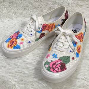 【未使用】VANS AUTHENTIC 44 Dx ANAHEIM FACTORY NEEDLEPOINT/FLORAL オーセンティック アナハイム ニードルポイント 花柄 US9.5/27.5cm