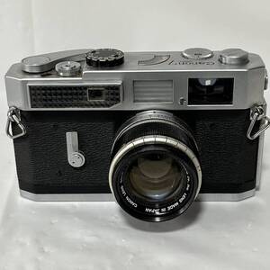 Canon MODEL 7 キヤノン レンジファインダー フィルムカメラ レンズ　50mm 1:1.8 動作未確認ジャンク扱い