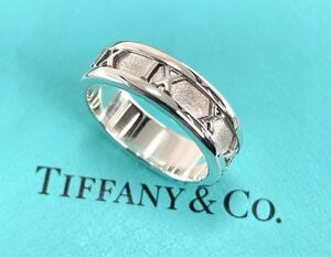 ★美品★ TIFFANY & Co. ティファニィー/アトラスリング・シルバー925 刻印 15号