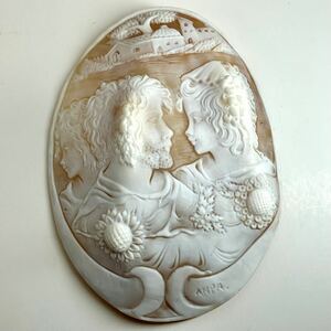 ≪シェルカメオ199ct/39.8g≫n ルース 裸石 宝石 ジュエリー jewelry shell cameo w2 19