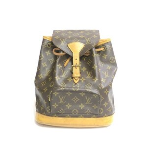 LOUIS VUITTON ルイヴィトン M51136　モンスリMM　バックパック　リュックサック【送料無料】中古品 used AB