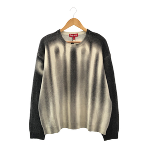 Supreme シュプリーム 【men3815M】 23FW Blurred Logo Sweater Black ブラード ロゴ セーター メンズ トップス タグ付 美品 ブランド 51N