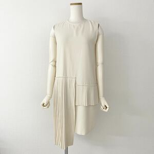 Cg26 MM6 Maison Margiela エムエムシックス メゾンマルジェラ アシンメトリー チュニックワンピース ノースリーブ 36 レディース 女性服