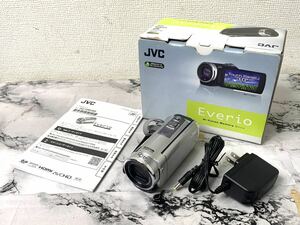 JVC デジタルビデオカメラ EVRIO エブリオ GZ-HM390-S シルバー ケンウッド元箱 