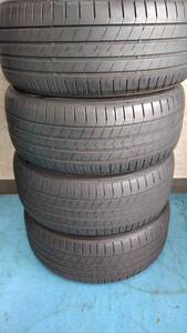 【即落札設定】 2018年製 225/50R17 DUNLOP LEMANS V 中古 4本 ルマンV 225/50R17 インスパイア マジェスタ アコード　TT Cクラス