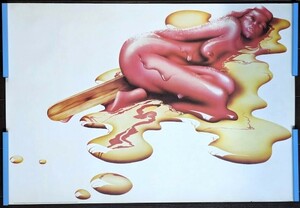 アートポスター② Michel English マイケル・イングリッシュ『Iced Lolly』1972年 Motif Print 現代アート ポップアート ヴィンテージ 