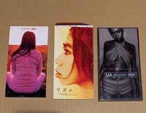 UA 甘い運命 リズム 情熱 シングル 3枚 セット 短冊 8cm CD ウーア 朝本浩文 ホフディラン バカボン鈴木